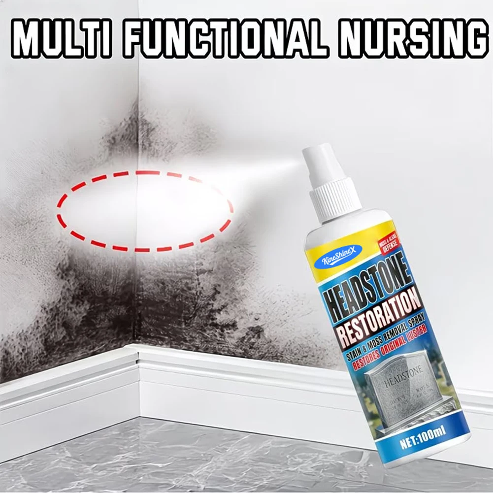 Cemetery Stone Preservation Cleaning Kit PH-Neutral, Safe For All Stone Surfaces. Family Grave Maintenance