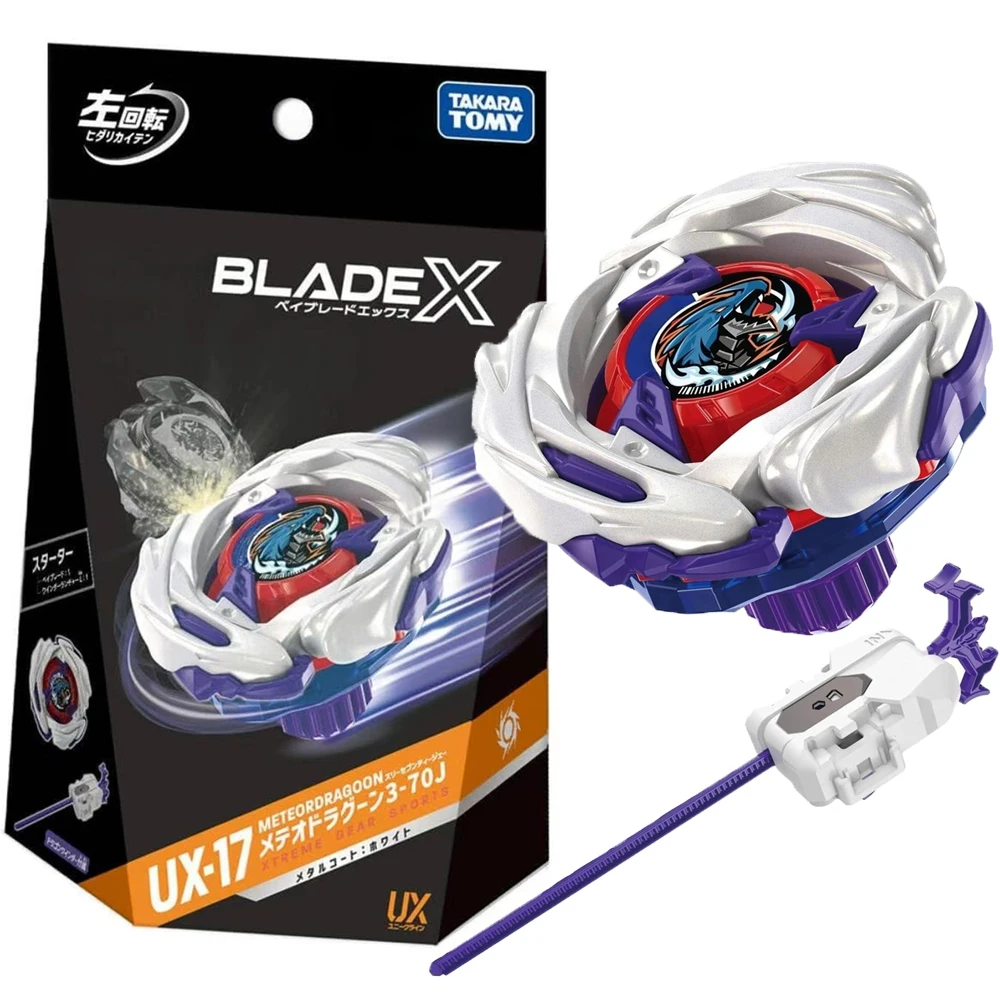 

ОРИГИНАЛЬНЫЙ TAKARA TOMY Bey X UX-17 Meteor Dragoon 3-70J Blade