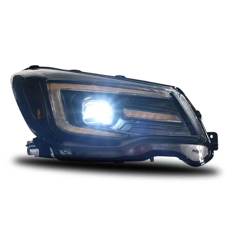 Upgrade To Subaru Forester Headlamp Headlamp 2013-2018 Full LED Dual Optical Lens Headlamp Front Lamp Assembly