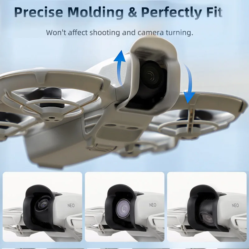 Pare-soleil en plastique pour DJI NEO, couvercle de protection anti-absorbe ouissement pour cardan, accessoires NEO, installation facile