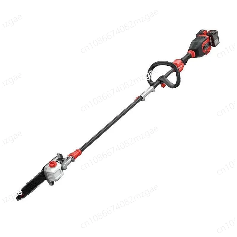 Electric High Cutting Branch Saw, Household Lithium Battery Chain Saw, High Cutting Branch Telescopic Garden Fruit Tree Cutter