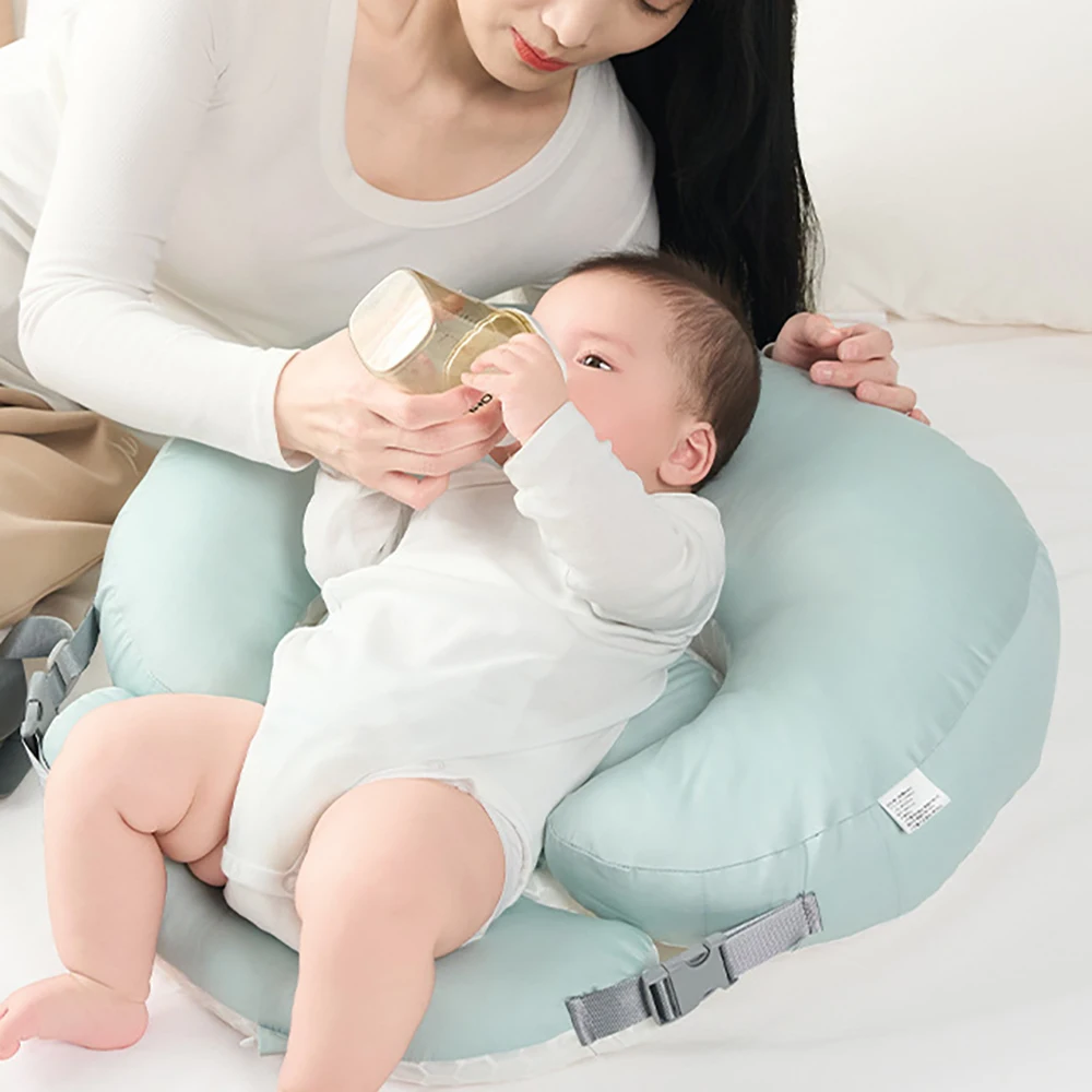 Подушка для грудного вскармливания с поддержкой для кормления лежачи для беременных, наклонная подушка против потери без помощи рук для всех