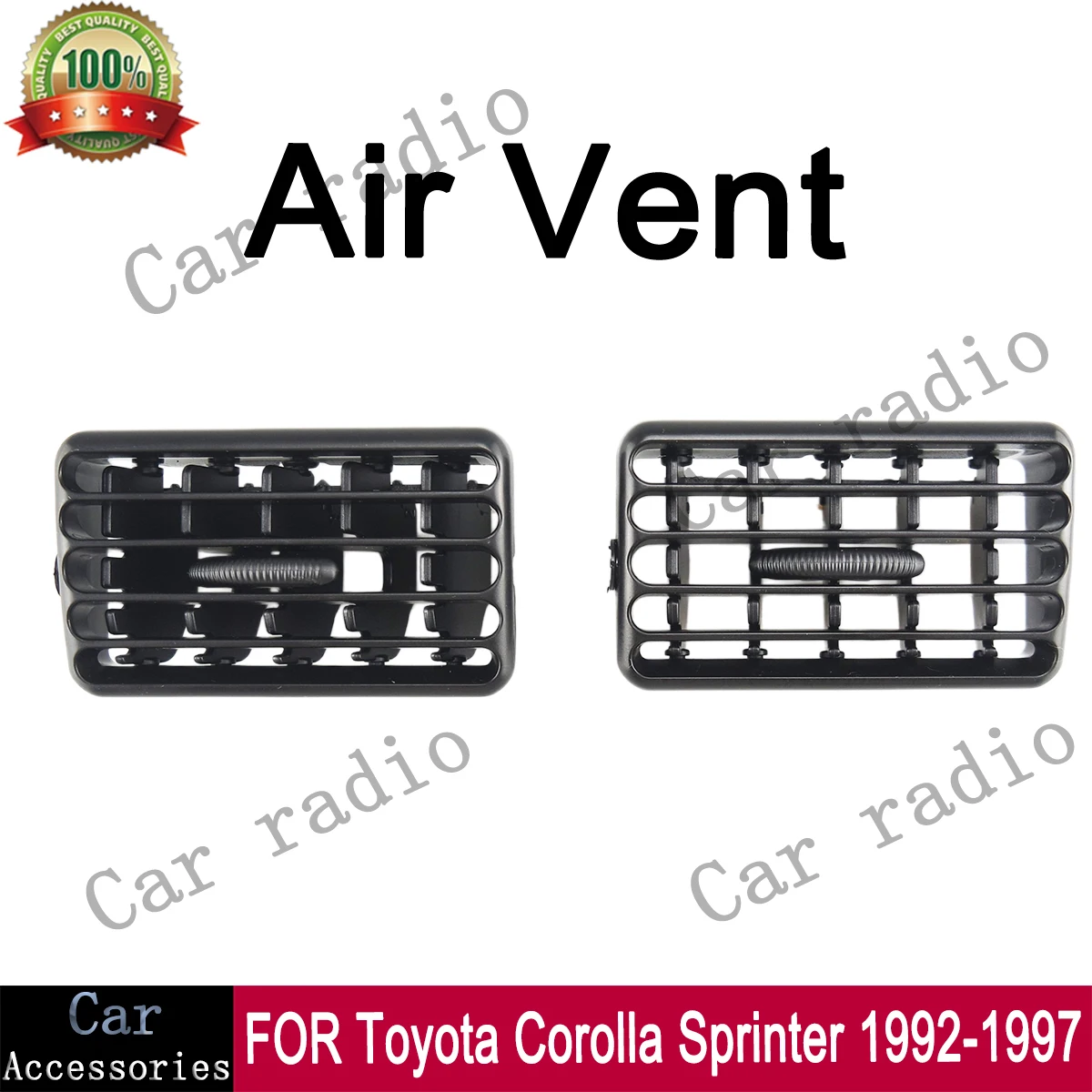 9 Inch Fascia For Toyota Corolla Sprinter 1992-1997 Car Radio Android MP5 Player Casing Frame 2 Din Head Unit Stereo Dash Cover view 6