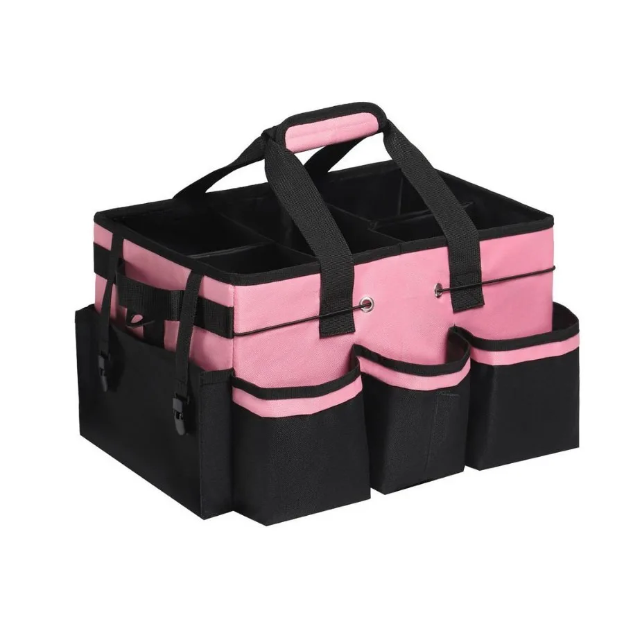Multifunctional Thick Canvas Electrician Waist Bag With 3 Strong Magnets Tool Storage Pouch