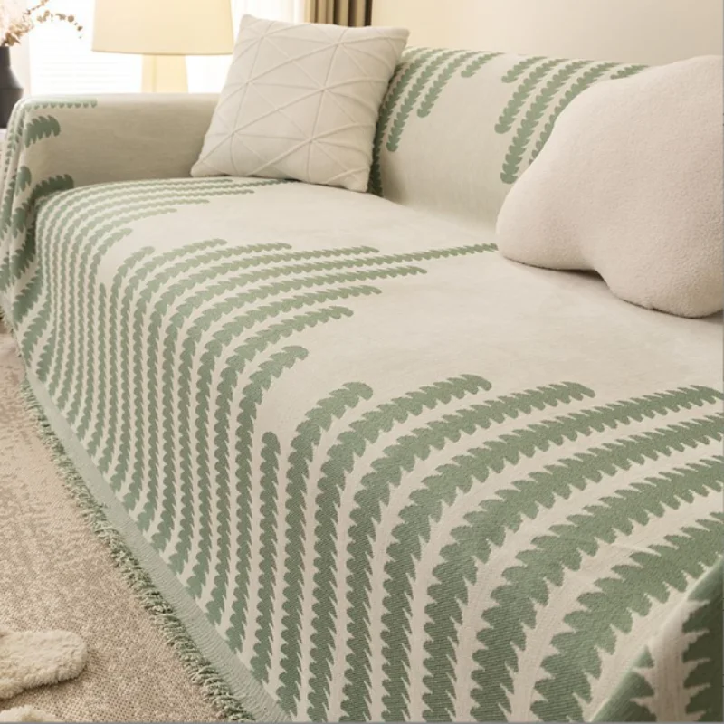 

New Flannel Fabric Sofa Seat Cover For Living Room Elastic Sofa Cushion Cover Soft Couch Slipcover Furniture Protector For Home