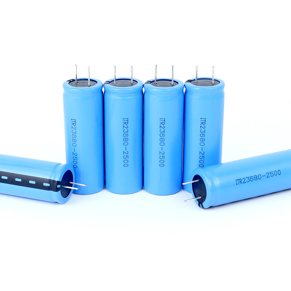 HAKADI 23680 2.4V 2500mah LTO akumulatory wysoka szybkość rozładowania dla elektronarzędzia DIY energia słoneczna bateria medyczna 25000 razy