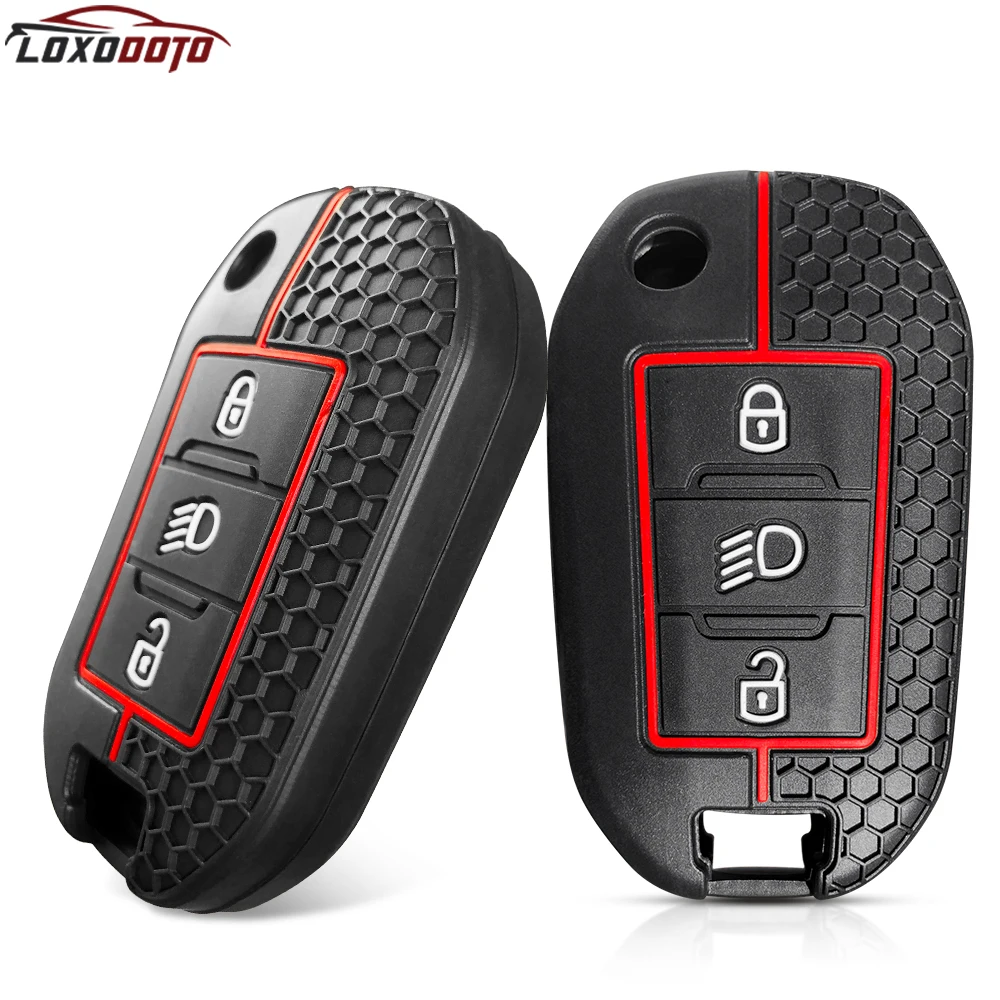 Key Cover Car Key Case For Peugeot 208 308 508 407 2008 3008 Expert Partner Rifter Opel Corsa For Citroen C3 C4 C5 C8 Berlingo