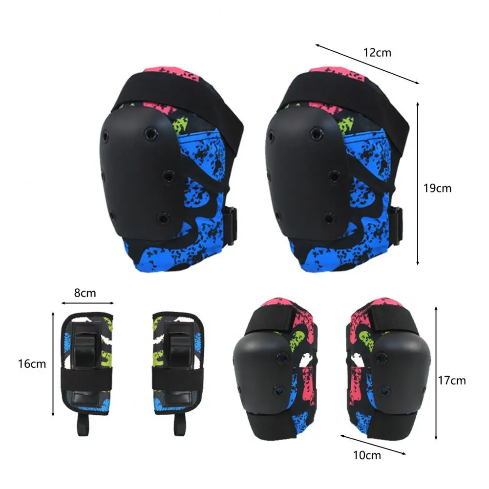 1 Set Skating Equipments Comfortable Thicken Liner Protect The Joints Polyester Ski Knee Elbow Hand Protectors Skiing Accessorie