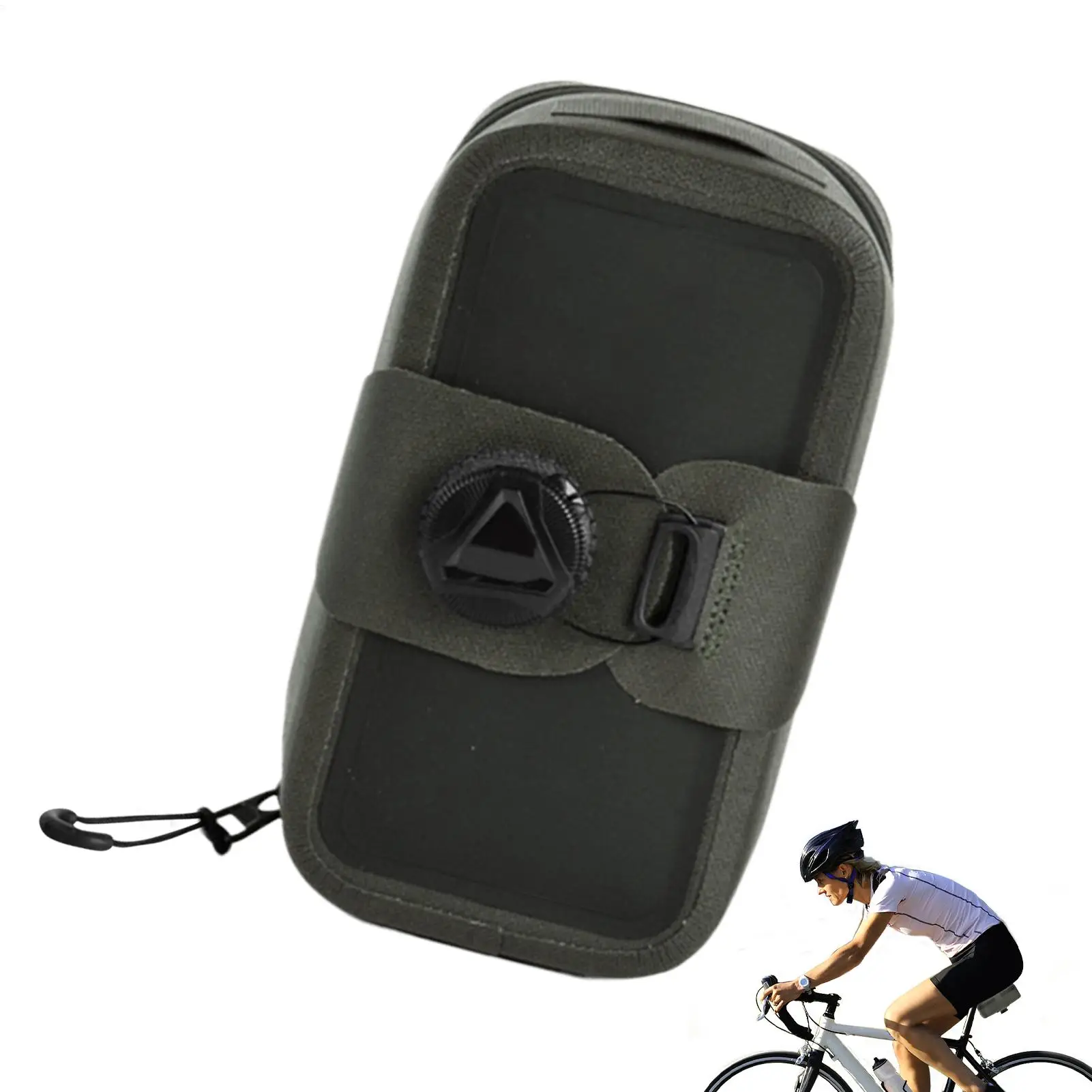 

Велосипедная седельная сумка Велосипедная сумка на заднее сиденье Водонепроницаемая велосипедная седельная сумка с замком и пряжкой для езды на велосипеде, путешествий, поездок на работу, туризма