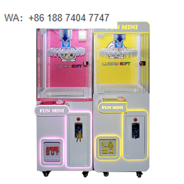Coin Operated Games Indoor Playground Equipment Interactive Game Clip Gift Arcade Machine Clamp Gift Machine