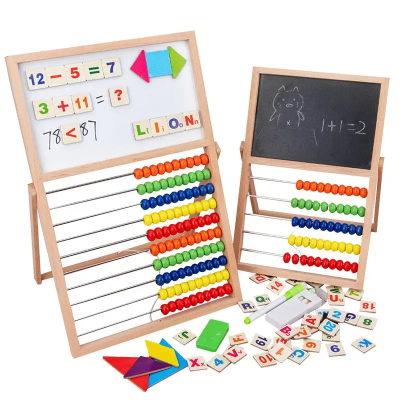 Abacus Math Games Creatief Multipurpose Wiskunde Tellen Speelgoedtelling Wiskunde Voorschoolse Educatieve Speelgoed Voor Thuis Kleuterschool