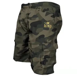 Men's Cargo Shorts Short Pants Outdoor Jorts Casual 2024 New Comfortable Summer Fashion Multi-pocket Sports Camouflage Clothing