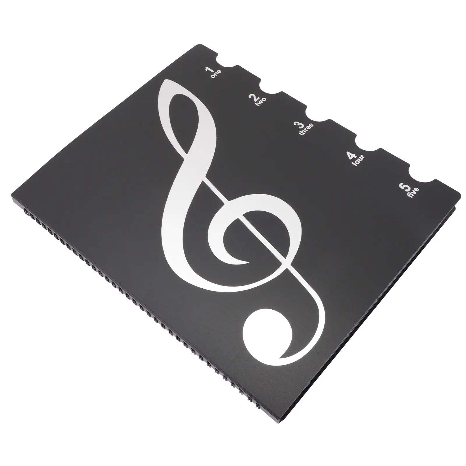 A4 Music Sheet Folder Premium ABS Material Lightweight Waterproof Sturdy Design for Piano Violin Guitar Players Students Office