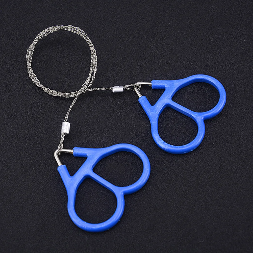 

Mini Stainless Steel Wire for Survival Gear Camping Hunting Tree Cutting Emergency Kit Tool Chain wire saw