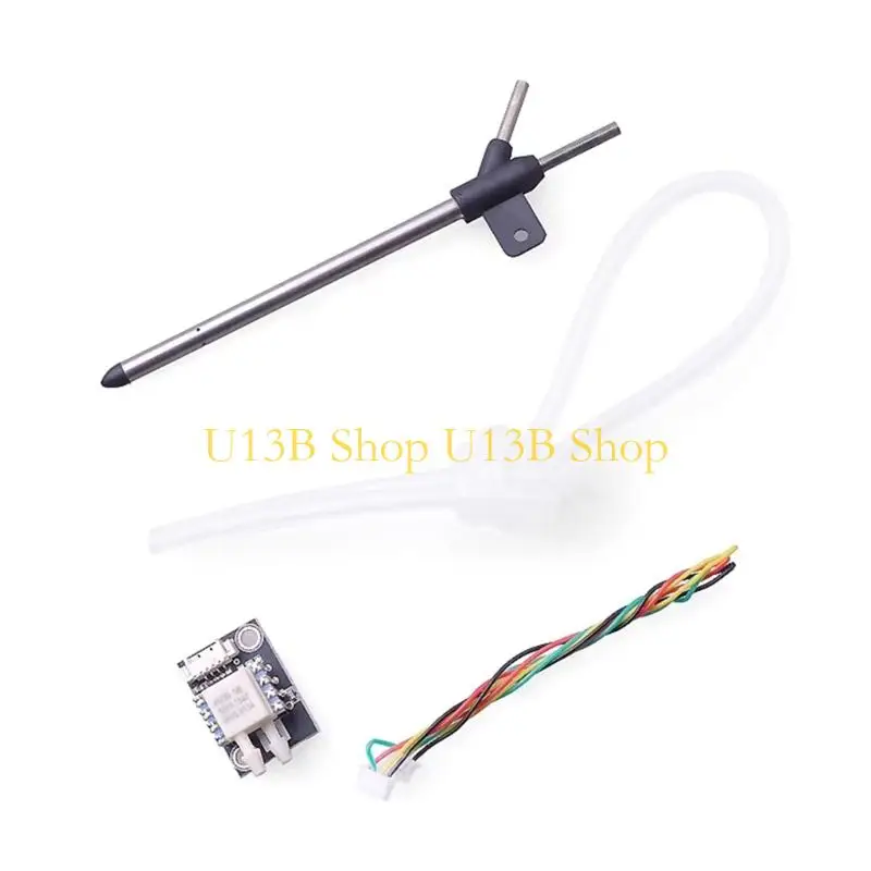 U13B Speed Measurement Equipment Photography Airspeed Sensory Differential PITOT Tube Meter For PX4 Navigation Controller