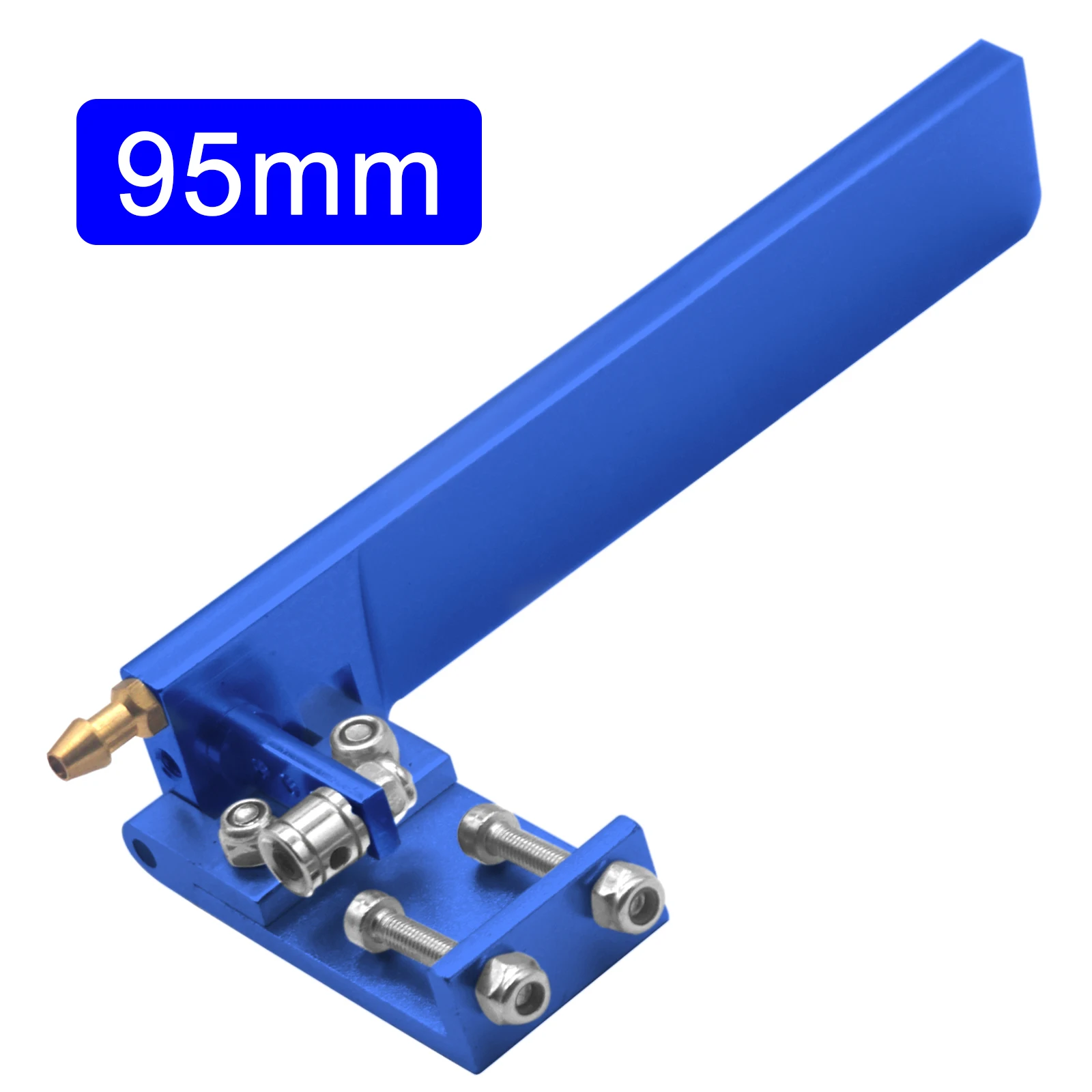 Aluminium RC Boot Roer met Water Pickup Zuigabsorberende Stuurinrichting voor Elektrische Gas Power Afstandsbediening RC Model Boot