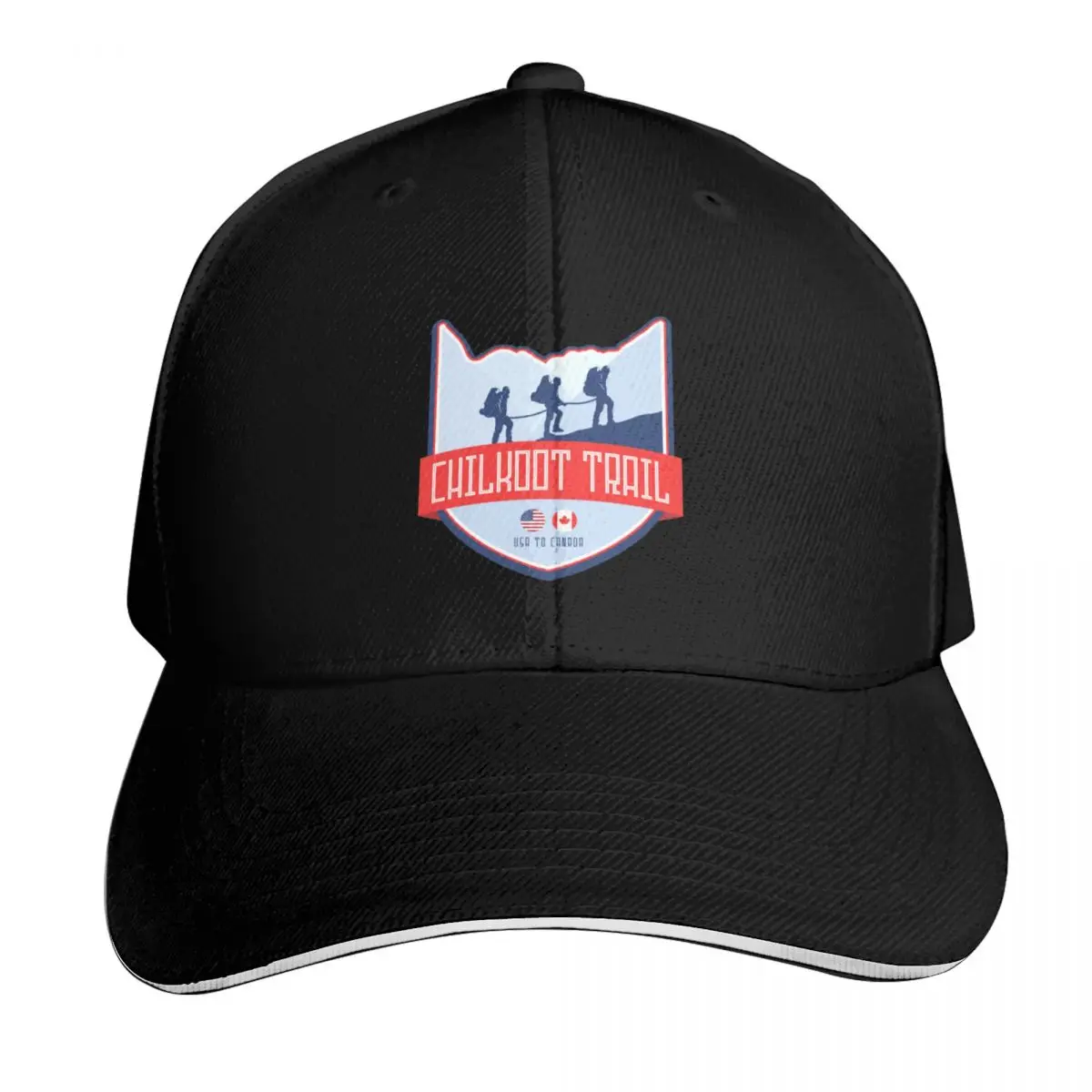 Chilkoot Trail - USA to Canada Baseball Cap Gift for Him Her Casual Daily Wear Quick Dry Performance