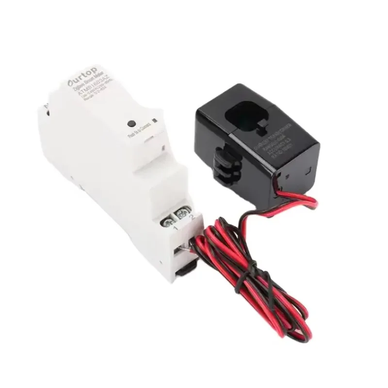 

ATMS1603AZ Zigbee умный счетчик 1P/20A голосовой пульт дистанционного управления умный дом, подходит для Alexa Google Home 20A