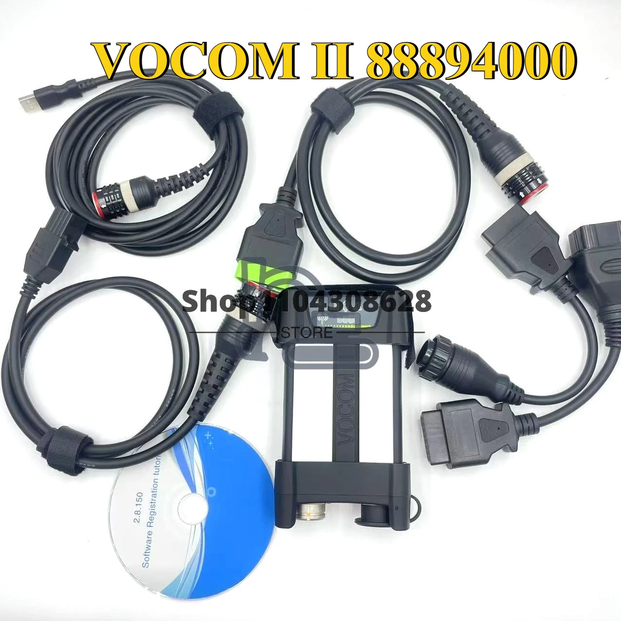 

VOCOM II Инструмент для диагностики тяжелых грузовиков VOCOM 2шт VOCOM 88890300