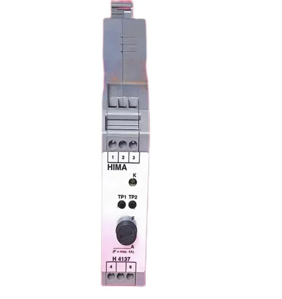 

H4137 Safety relay module HIMA Electronic equipment control