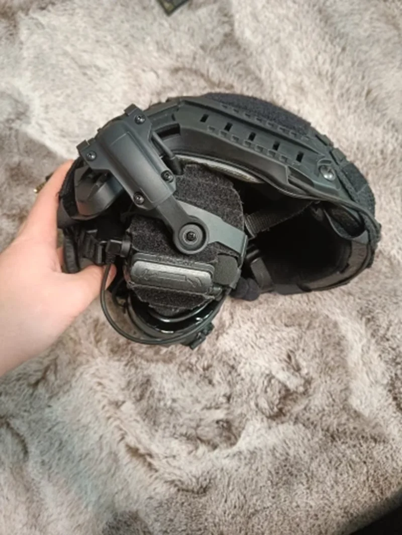 

TS TAC-SKY Newly Upgraded Tactical Headset COMTA Helmet Mount 2.0 Rail Adapter for ARC Rail / Wendy Rail / MLOK Rail Helmet