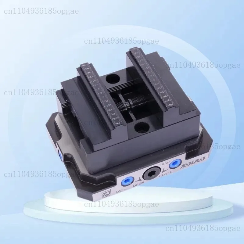Four-axis five-axis fixture quick change self-centering vice tooling 4-hole zero-point positioning plate