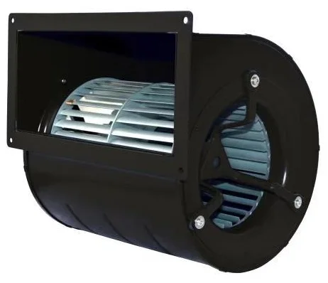 Industrial Ventilation Fan 120V/220V Forward Centrifugal Blower 146*190 2000 RPM IP44 Ball Bearing Galvanized Steel Blades