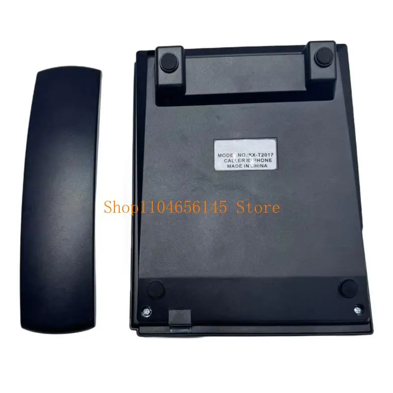 5asd Desktop Corded Telephone Home Fixed Landline Phone Big Button Speakerphone Caller Identification