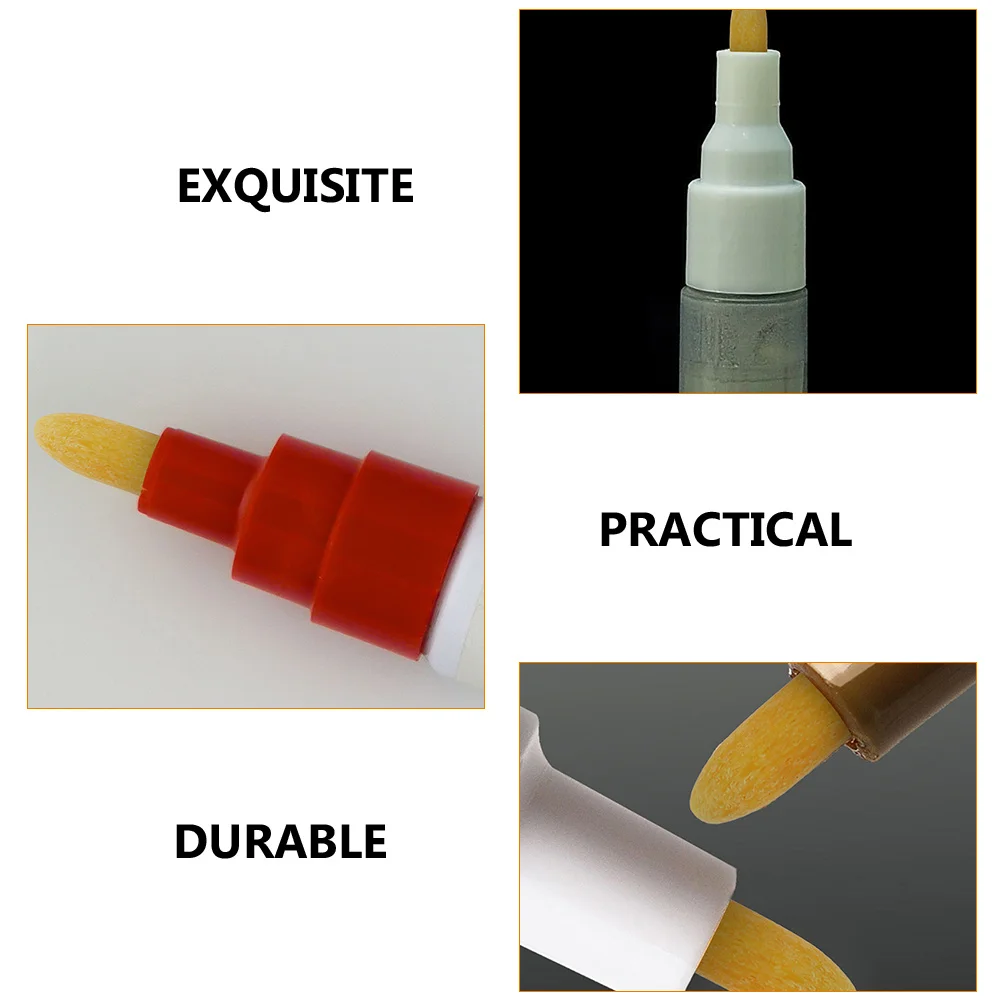 

50Pcs 29.6mm Universal Paint Pen Nibs Creative Design Smooth Replacements for School Supplies