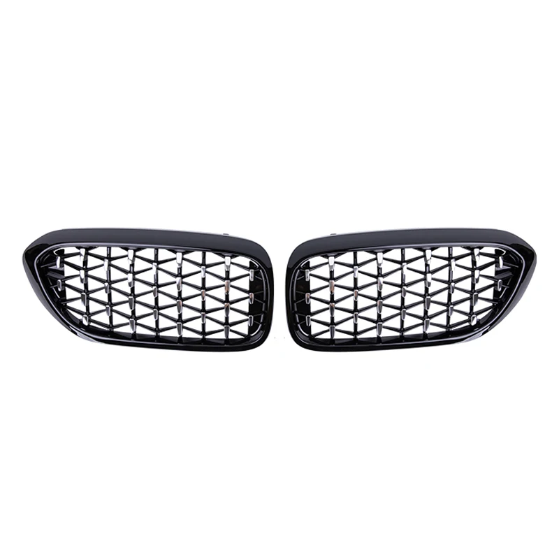 New G30 G38 Car Diamond Grills For Bmw G30 G31 G38 5 Series 525i 528i 530i 540i 2017-2020 Front Kidney Grill Car Styling