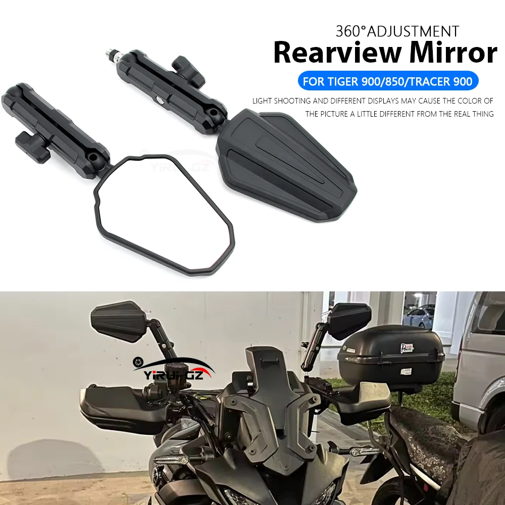 

Motorcycle Accessories For Tiger 660 800 900 GT PRO Rally Adventure Side Rear View Mirror Tiger 1200 Rally Explorer 1200 XCA XC