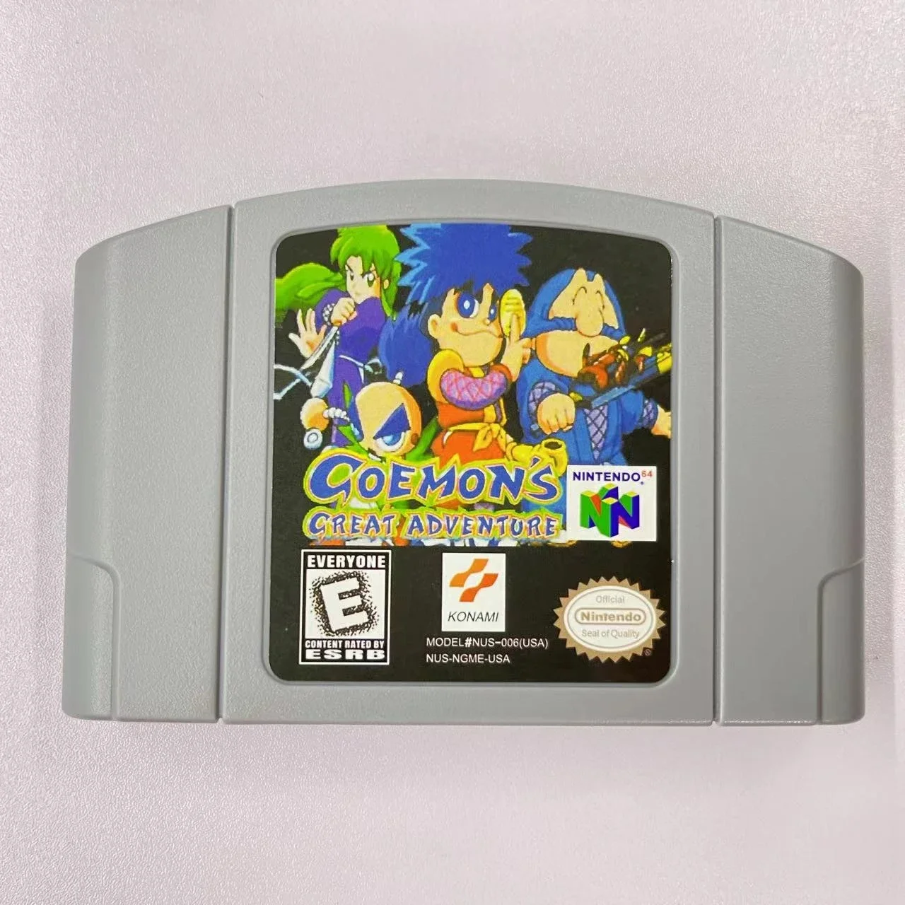 N64 Game Cartridge  for Mystical Ninja Starring Goemon Game Console Video USA Version Console Video  Cartridge Gift
