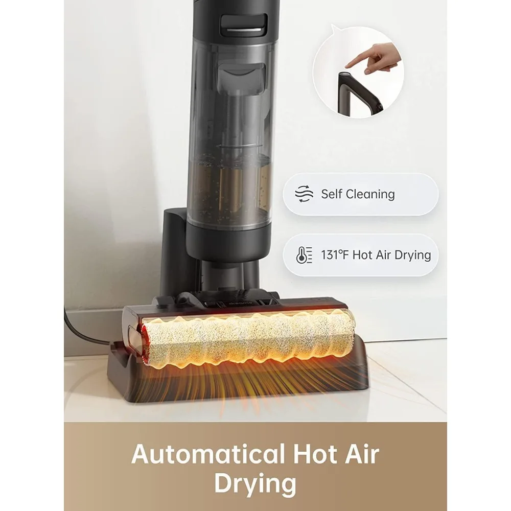 

H12 PRO Wet Dry Vacuum Cleaner, Cordless Vacuum Mop All in One, Smart Floor Cleaner for Hard Floor