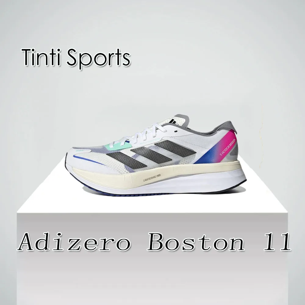 Buty Adidas Adizero Boston 11, męskie i damskie, oryginalne buty do biegania Marathon Training, wygodne i oddychające trampki