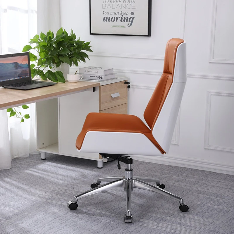 Swivel Office Gaming Chairs Computer Playseat Floor Folding Chair White Executive Office Footrest Fauteuil De Bureau Furniture