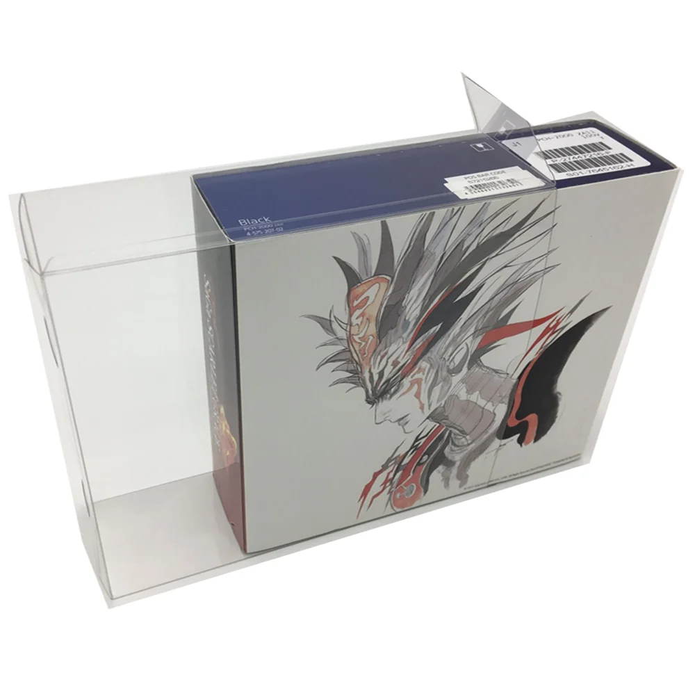 Collection Display Box For PSV2000/Sony/SaGa: Scarlet Grace Game Storage Transparent Boxes TEP Shell Clear Collect Case