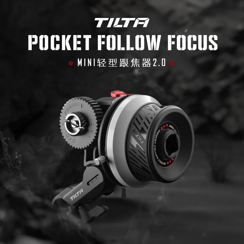 Tilta FF-T07 Mini Follow Focus Has A Lightweight Zoom Control, Suitable for Sony A7M4 A7 A9 SLR and Nikon GH5 BMPCC 4K Cameras