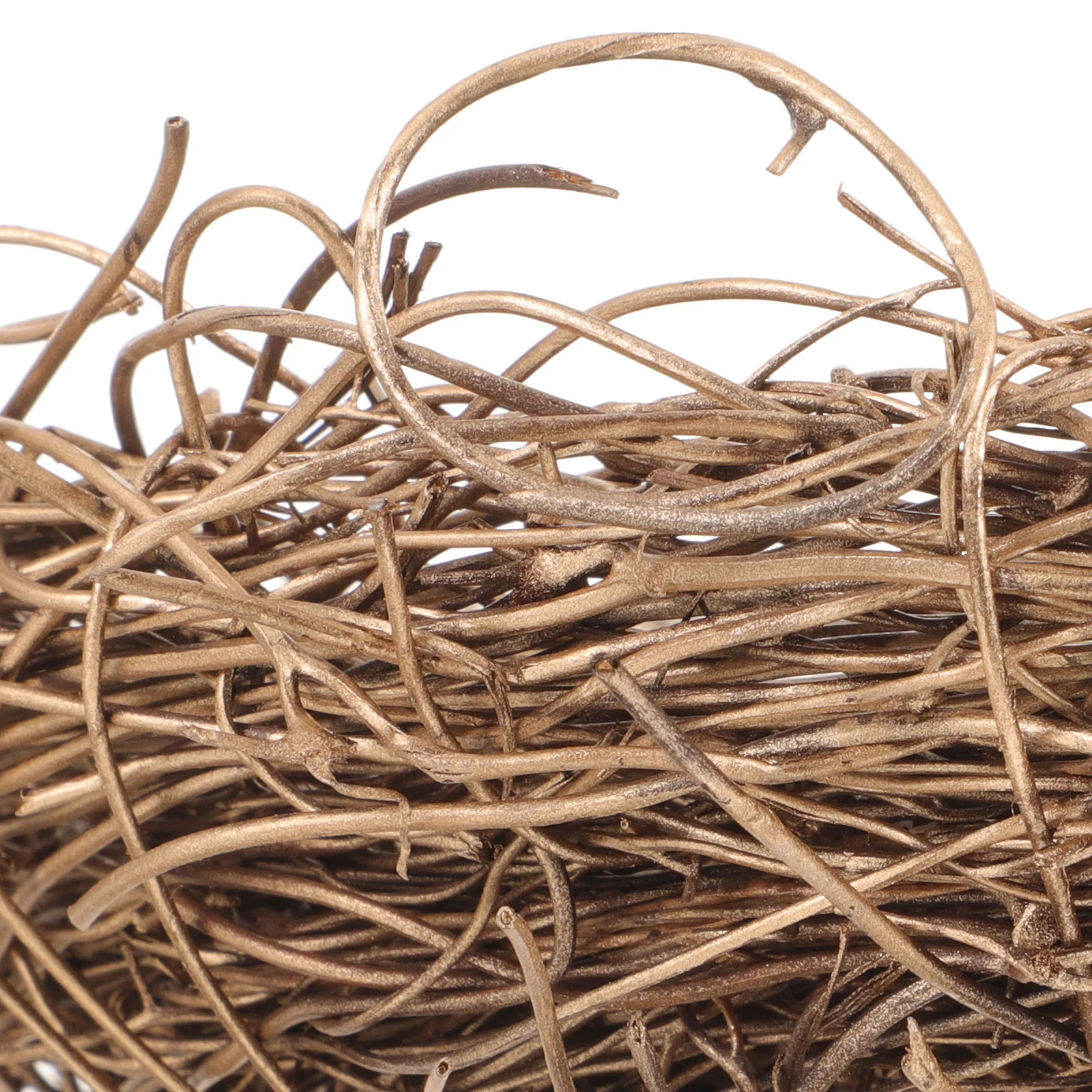 

1pcs Artificial Decorative Ornament Diy Craft Spring Easter Party Decor Photo Prop Handmade Garden Weaving Rattan Adornment