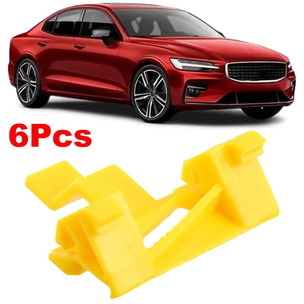

6pcs Windshield Moulding Trim Clip For Volvo S60 XC70 V70 2000-2009 Car Decorative Mounting Parts O8X4
