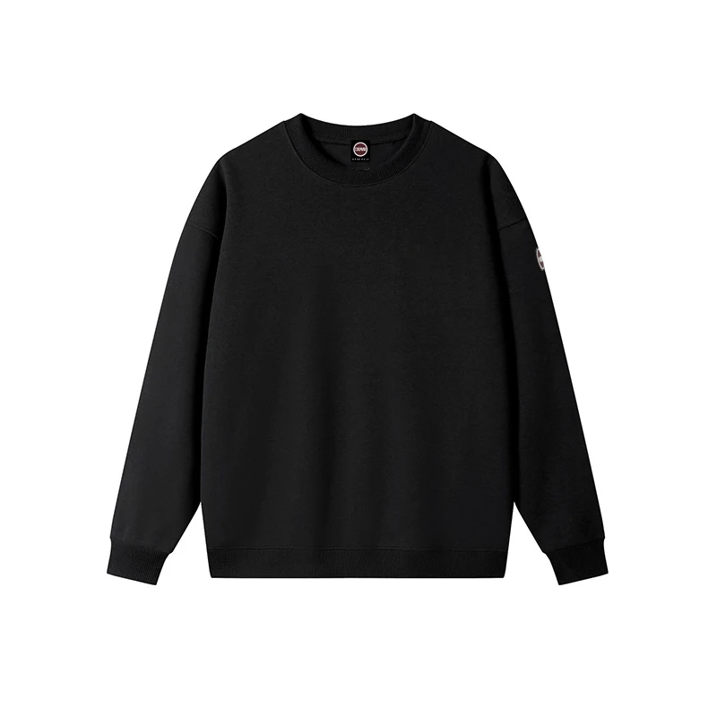 2026 Autumn Winter High Quality O-Neck Sweatshirts Cotton Silicone logo Casual Hoodies Men Long Sleeve Women Tracksuit Tops