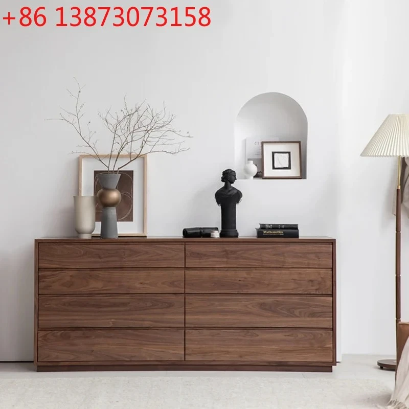 

Тумба с ящиками из чистого массива североамериканского черного ореха 56North