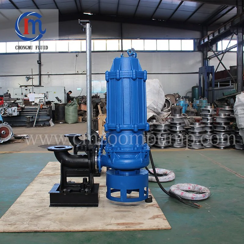 

Non-Clogging Submersible Dirty Waste Water Drainage Pump Vertical Stainless Steel Sludge Centrifugal Pump Wq Submersible Cutter