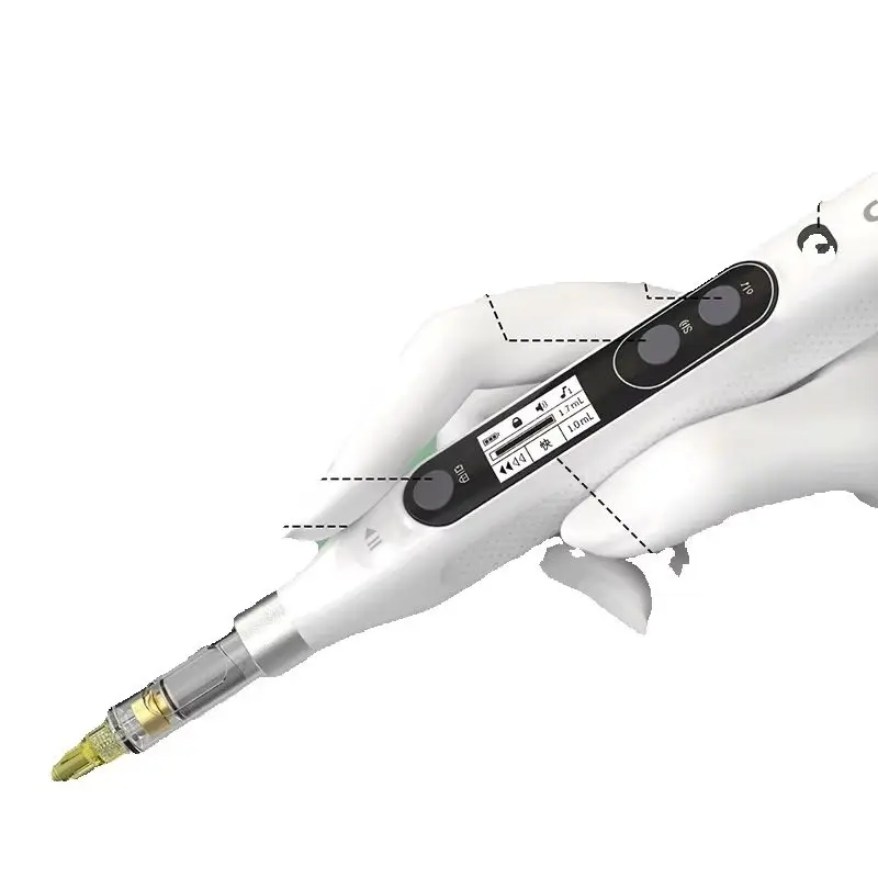 CX GENI Painless Oral Anesthesia Delivery Injection Pen Wireless Syringe Featuring Operable LCD Display for Dental Use