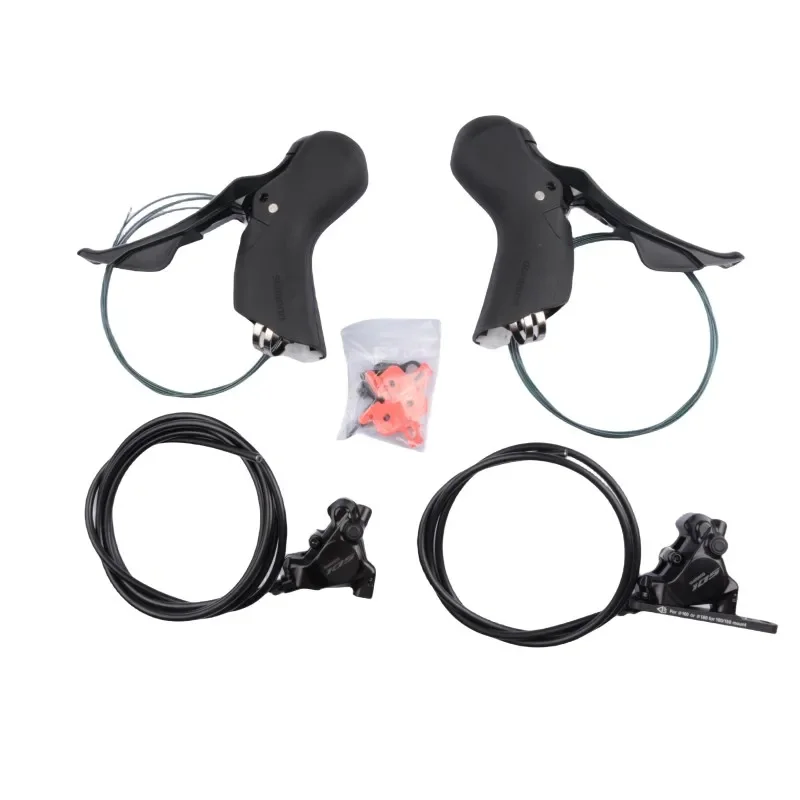 Shimano 105 R7120 R7170 2x12s Hydraulic Disc Brake Set R7120 Shifter R7170 Hydraulic Disc Brake R7100 Front Rear Derailleur Set