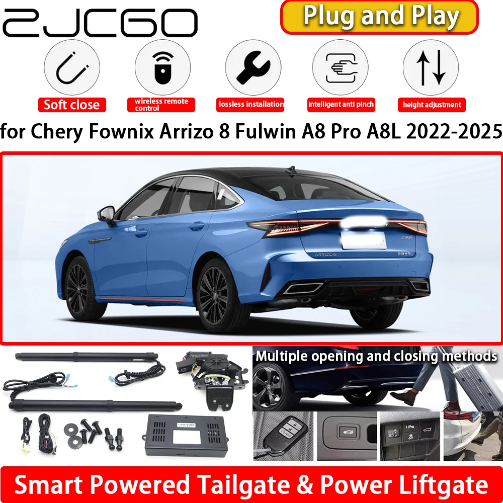 for Chery Fownix Arrizo 8 Fulwin A8 Pro A8L 2022-2025 OEM Automatic Electric Powered Tailgate Power Liftgate Tail Gate Lift Kit