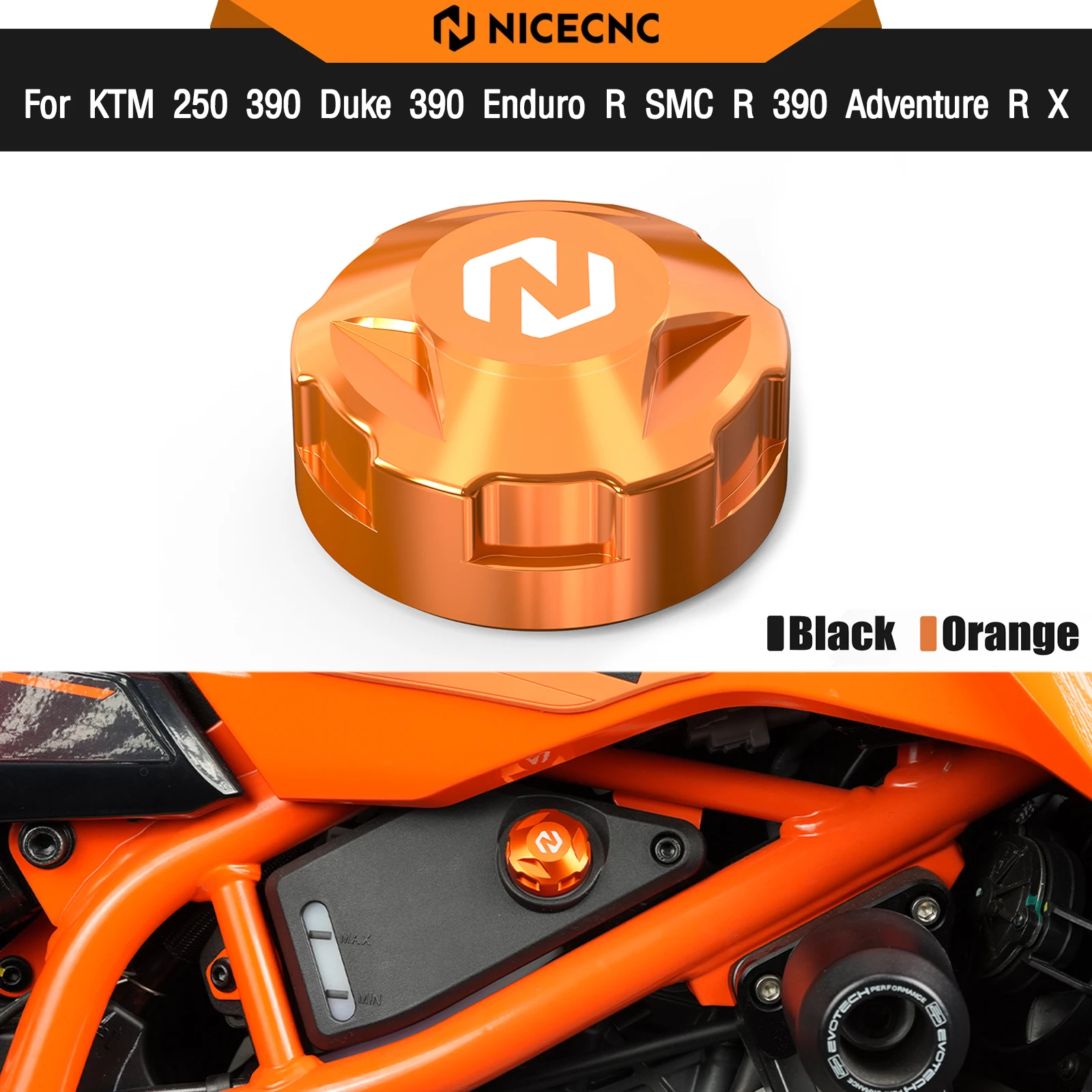 

For KTM 250 390 Duke 2024-2025 Radiator Water Pipe Reservoir Cover 390 Enduro R SMC R 390 Adventure R 390 Adventure X 390ADV2025