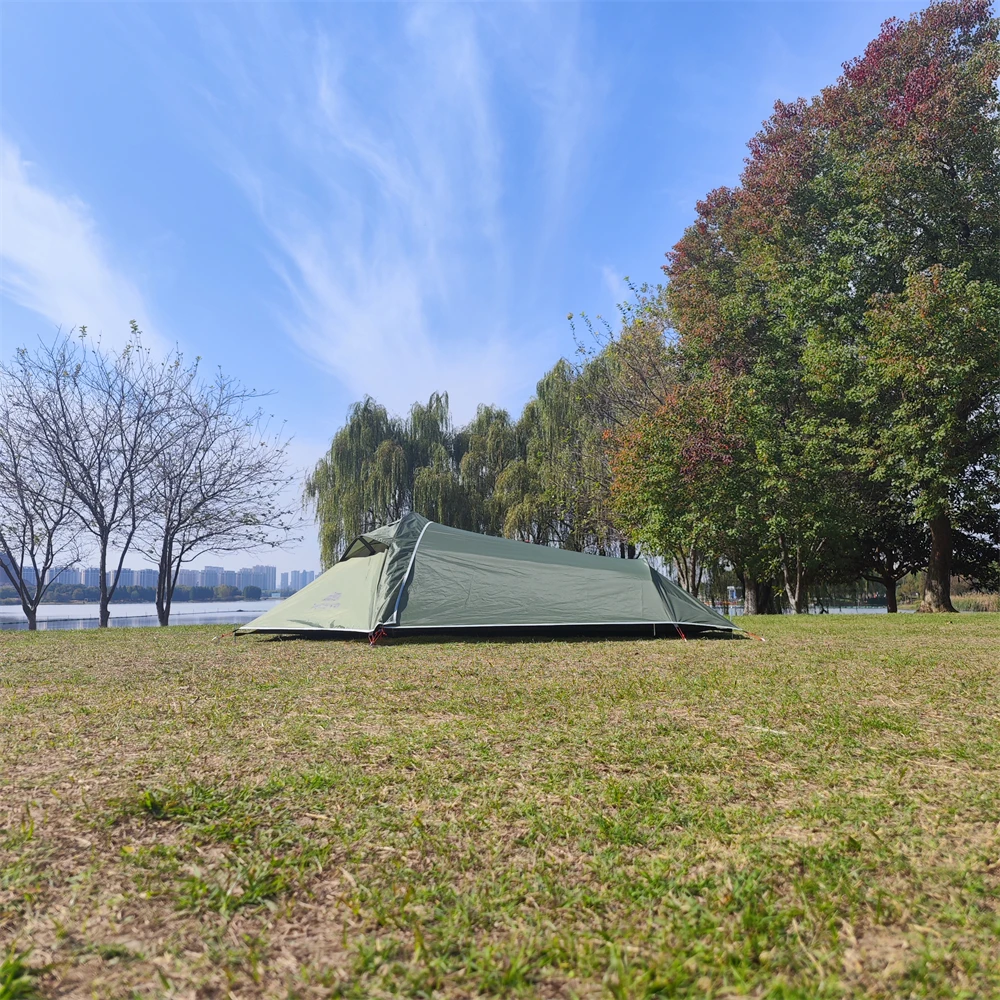 

Durable Double-Layer Ultralight Waterproof Camping Tent for Outdoor Adventures Hiking Backpacking