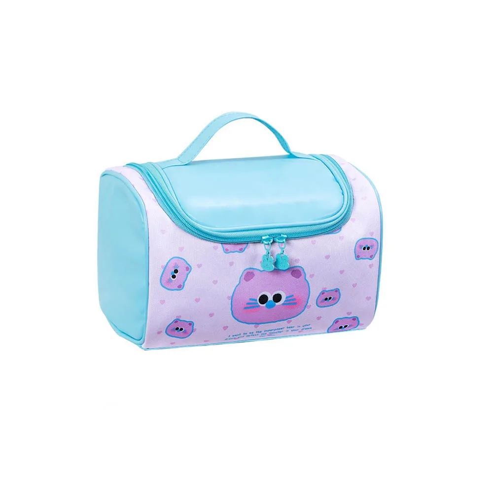 

Cartoon Large Capacity Kitten Makeup Bag Korean Style Handheld Handheld Cosmetic Bag Bear Panda Toiletry Bag Girls
