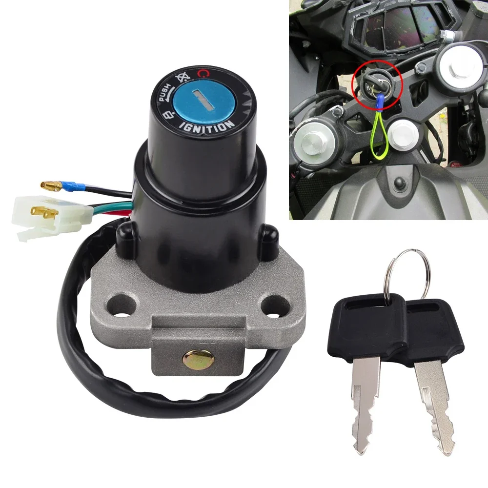 1x Ignition Switch Keys for Yamaha YZF-R125 07-15 Superbyke RMR125 Pulse Adrenaline Sinnis Apache QM125GY Lexmoto Adrenaline 125