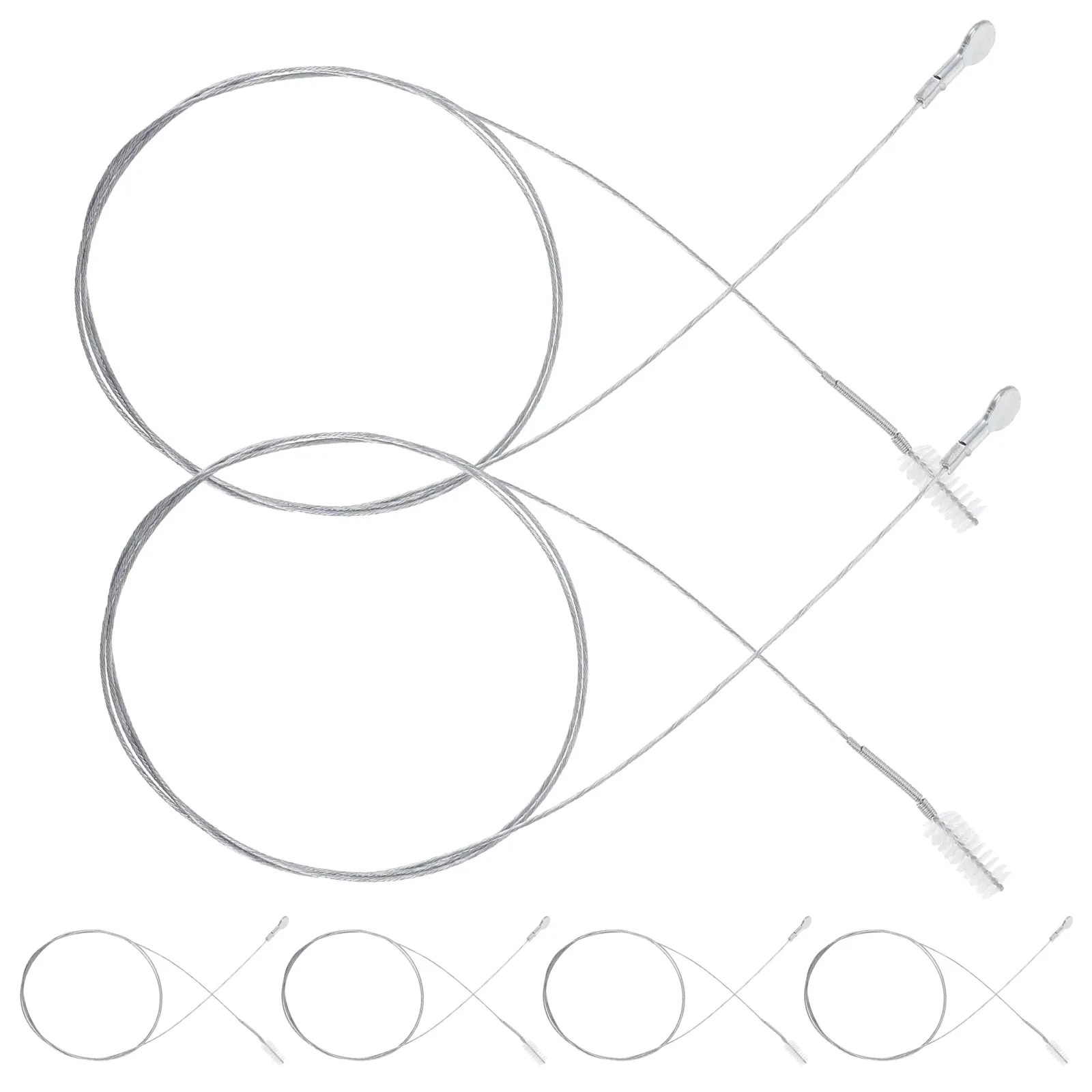 

6pcs Refrigerator Remover Cleaner Long Brush Tool Fridge Unblocker Dredge Gadgets Drain Clog Remover Sticks Kitchen Supply